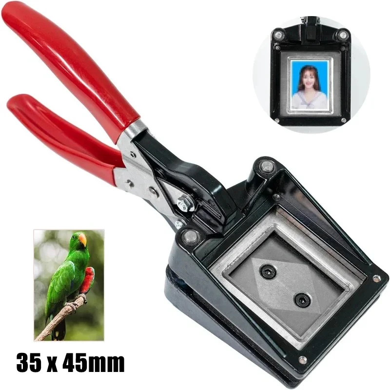 Home Office For Passport - Coupe-photo de passeport portable 35x45mm, découpeuse