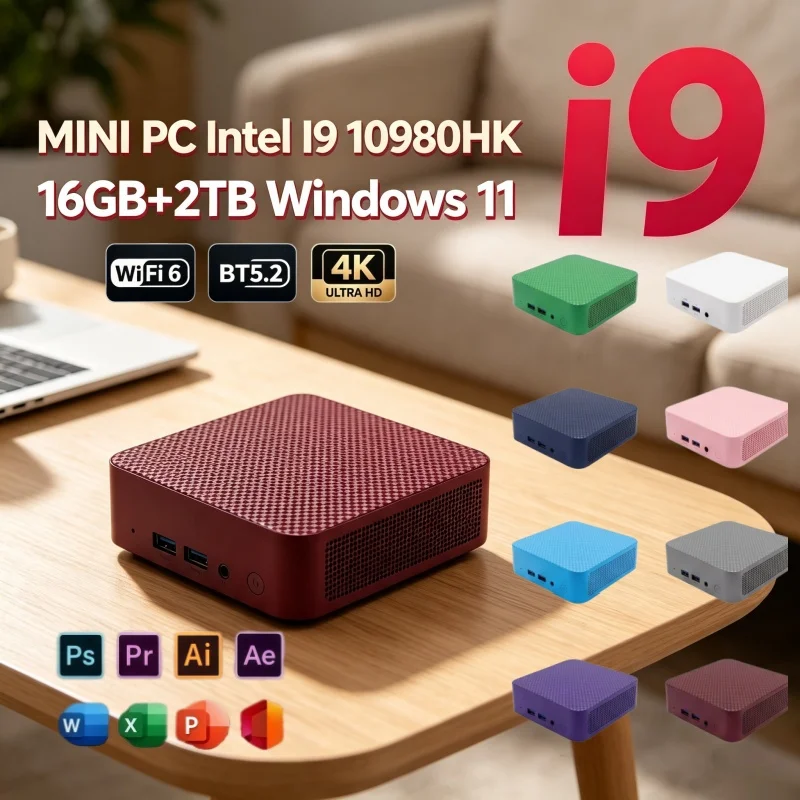 Home Office Windows 11 - Mini PC Haute Vitesse Intel Core