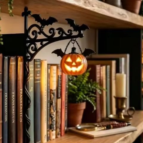 Home Office Bookshelves - Lanterne de bibliothèque fantôme, mini lampe