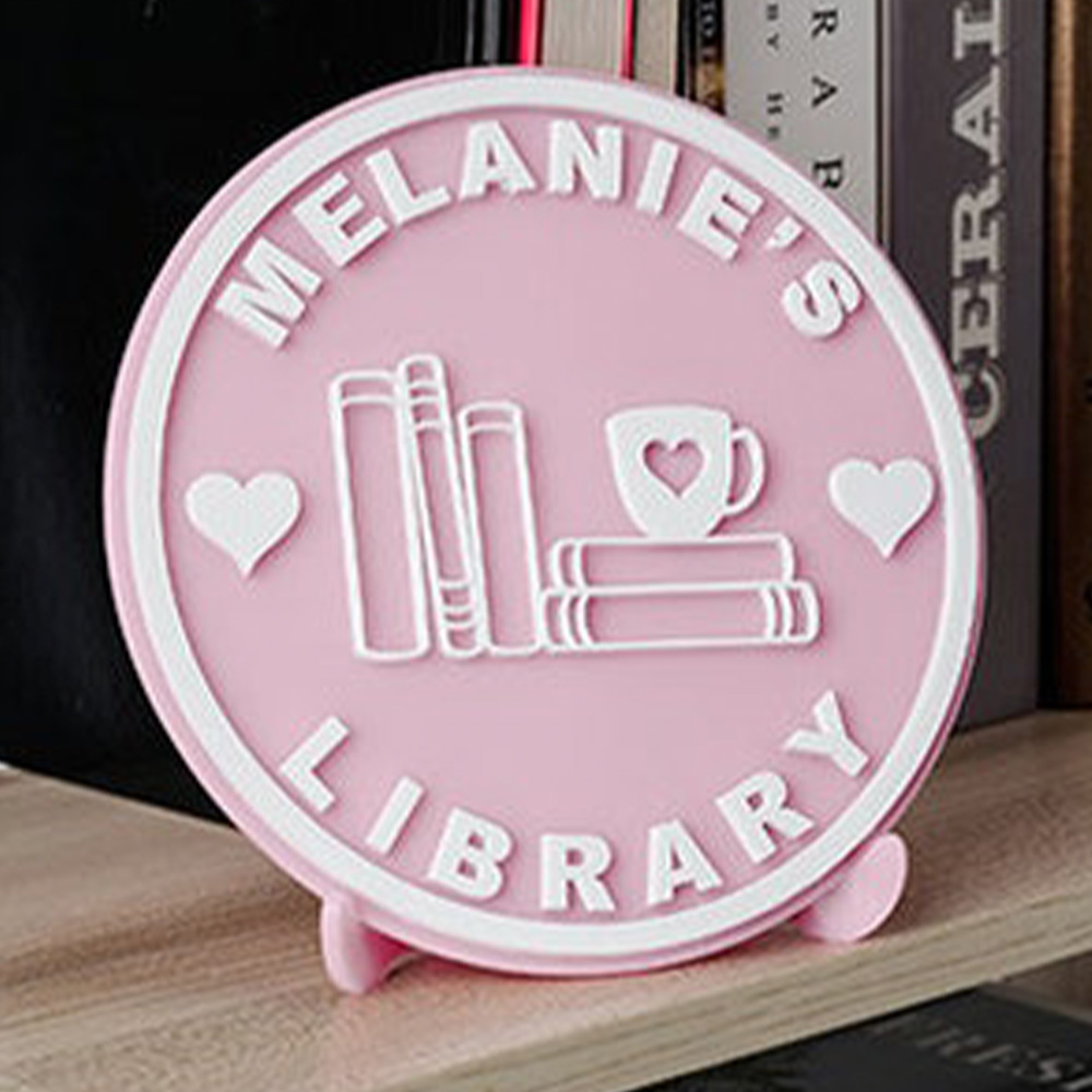 Home Office Bookshelves - Étagère à livres en acrylique personnalisée