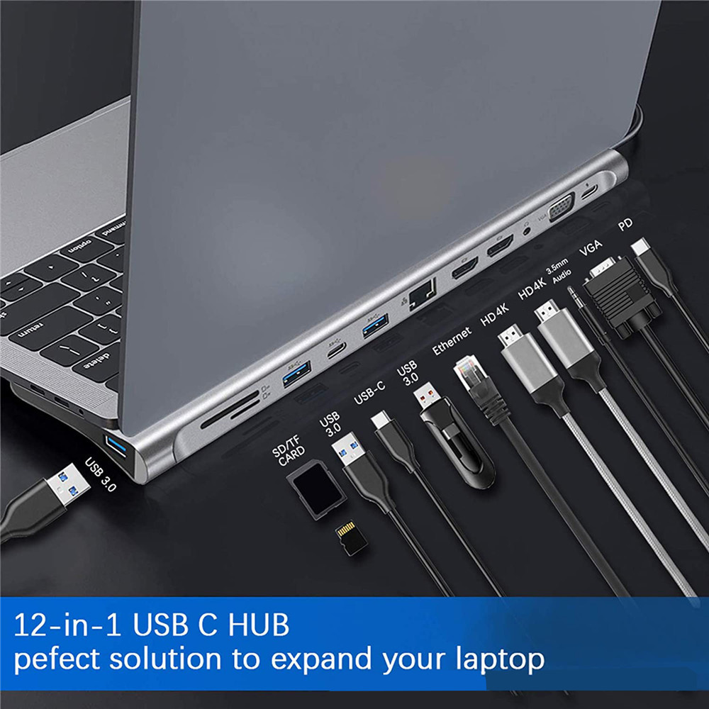 Home Office For Mac - Station d'accueil multi-hub USB MZX Type