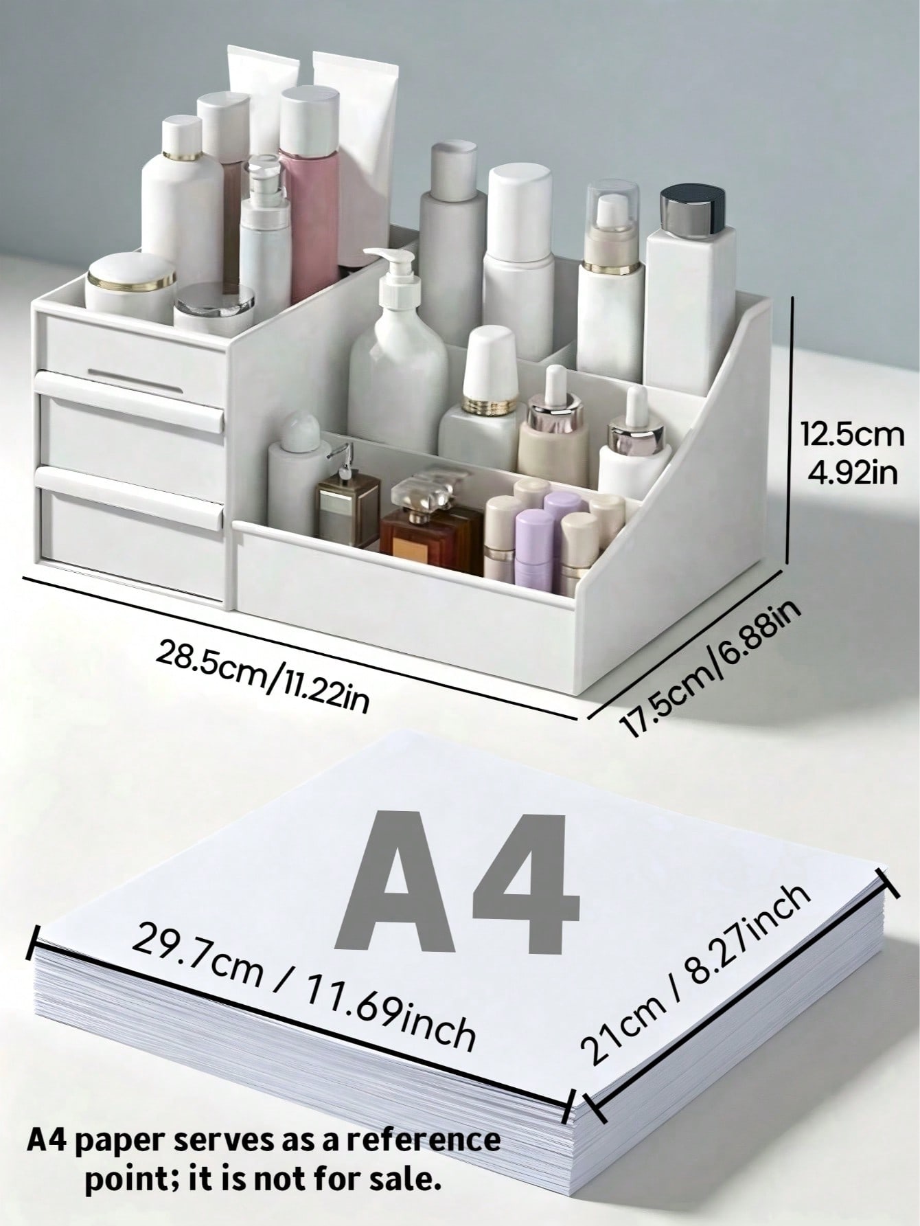 Office Drawer Organizer - Boîte de rangement pour maquillage, organisateur