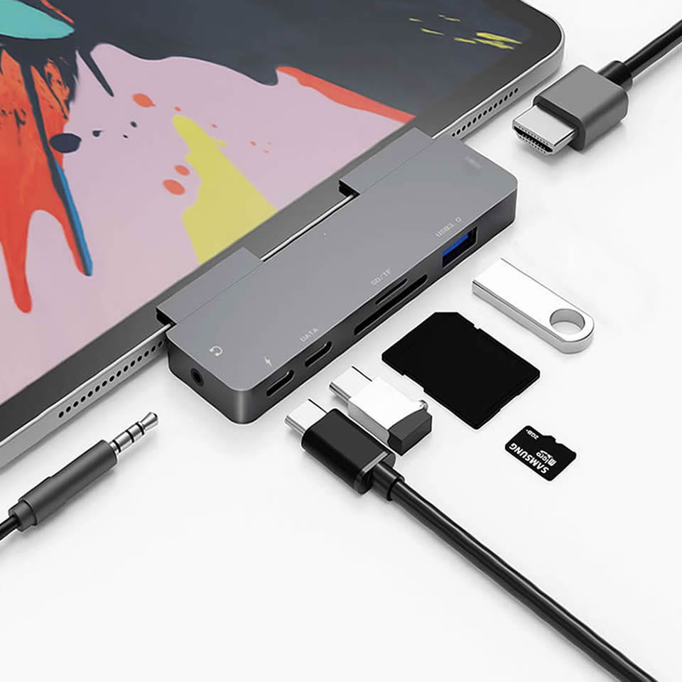 Home Office For Mac - OUTMIX – Hub USB C vers
