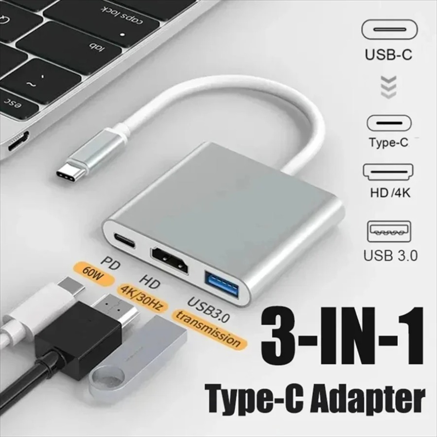 Hub USB 3.0 3 en 1, adaptateur - Home Office For Mac avis et prix