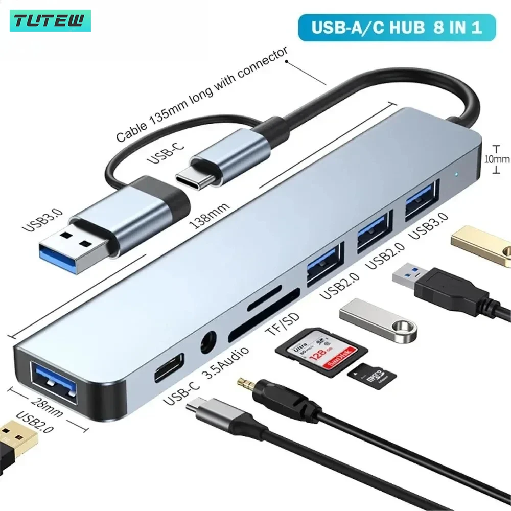 Répartiteur USB 8 en 1, Hub US - Home Office For Mac avis et prix