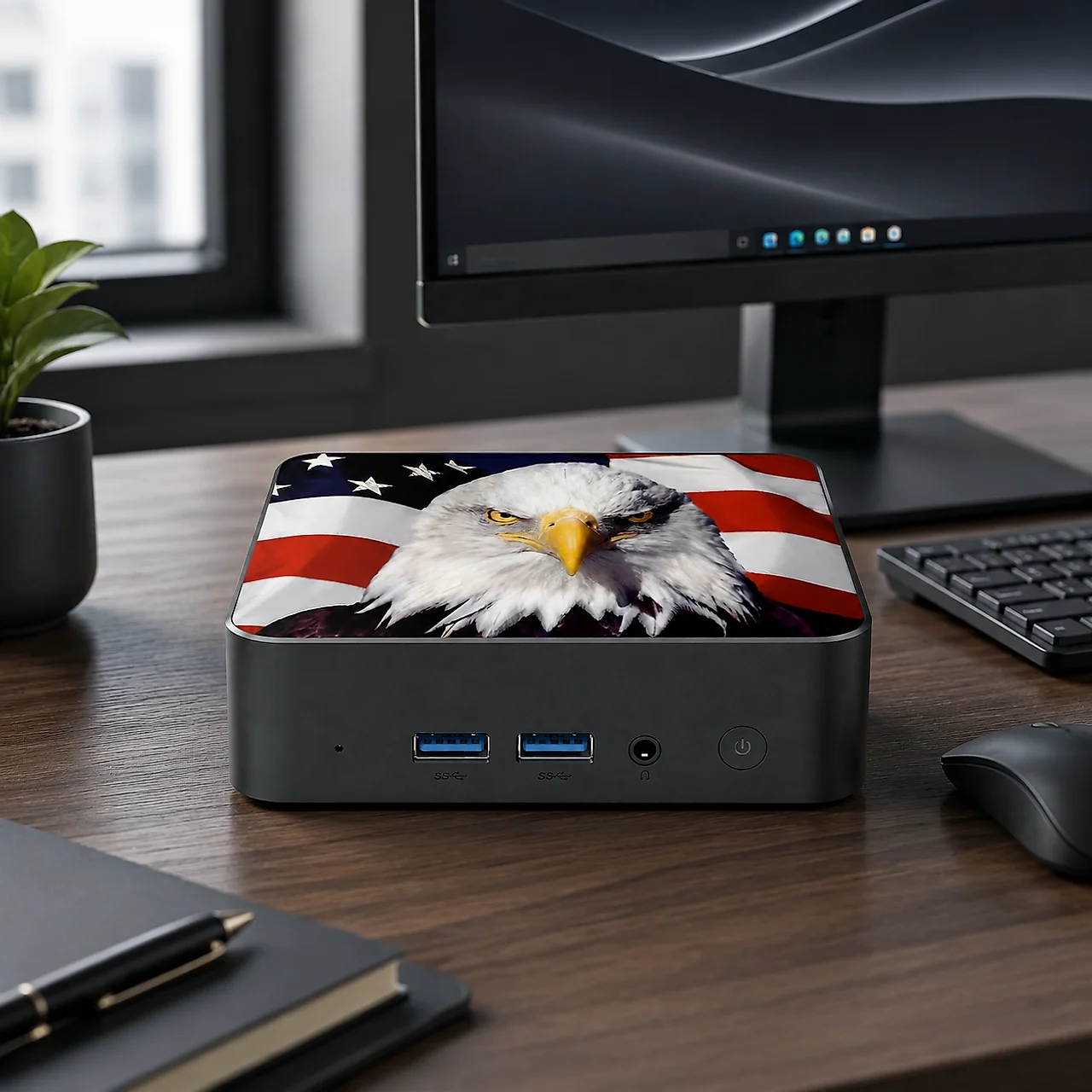 Mini PC Thème Drapeau Canada 2 - Home Office Windows 11 avis et prix