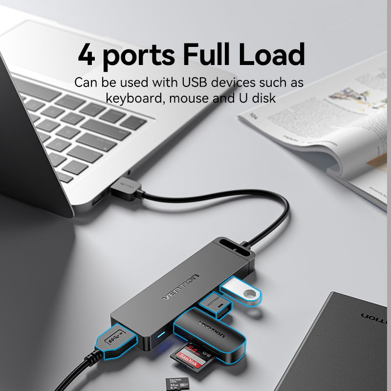 Vention-airies 4 ports USB Typ - Home Office For Mac avis et prix
