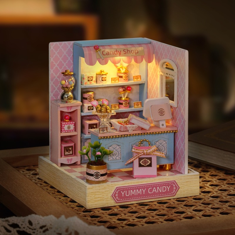 Kit de maison de poupée miniat - Home Office Building avis et prix