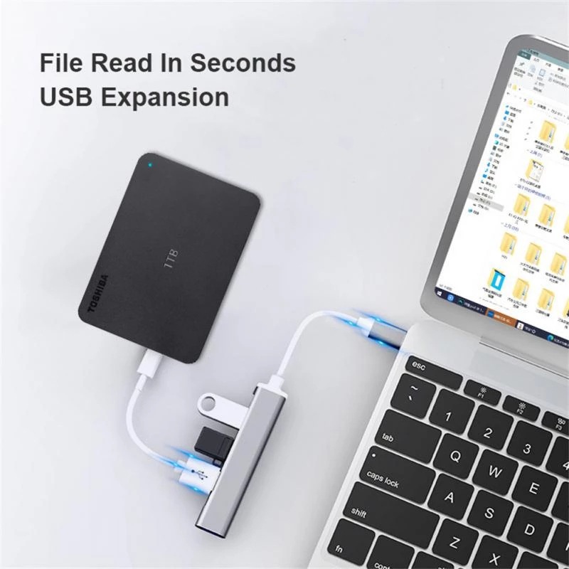 HUB USB C 3.0 Type C 4 en 1, 3 - Home Office For Mac avis et prix