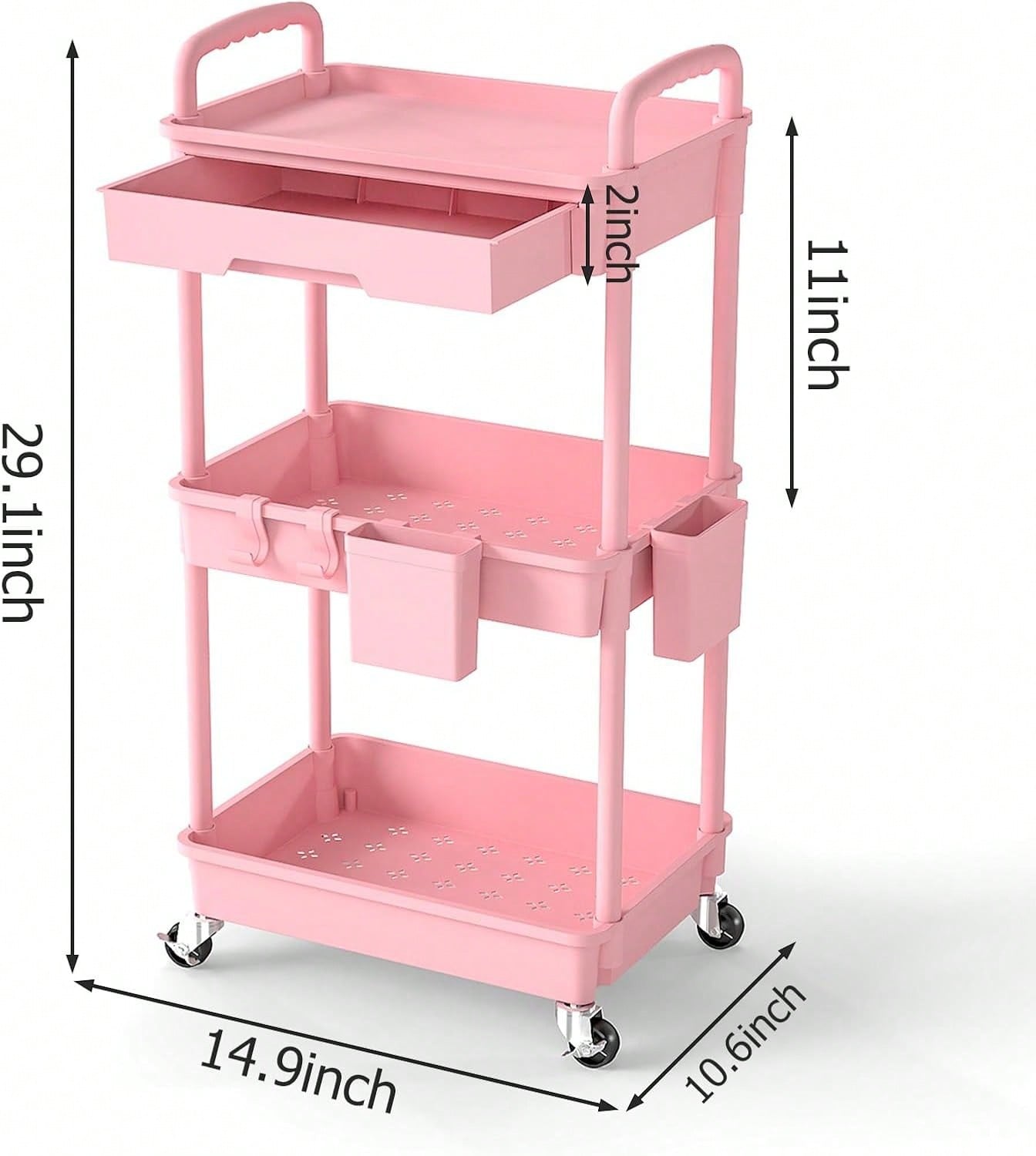 Chariot utilitaire à 3 niveaux - Office Drawer Organizer avis et prix