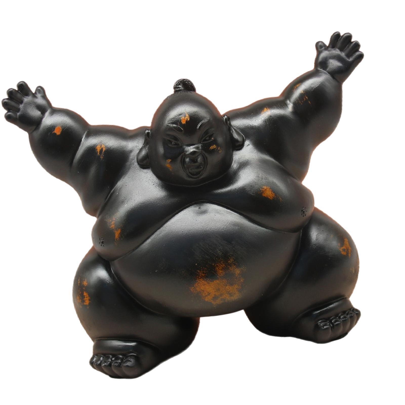 Statue de Sumo en résine, cade - Home Office Bookshelves avis et prix