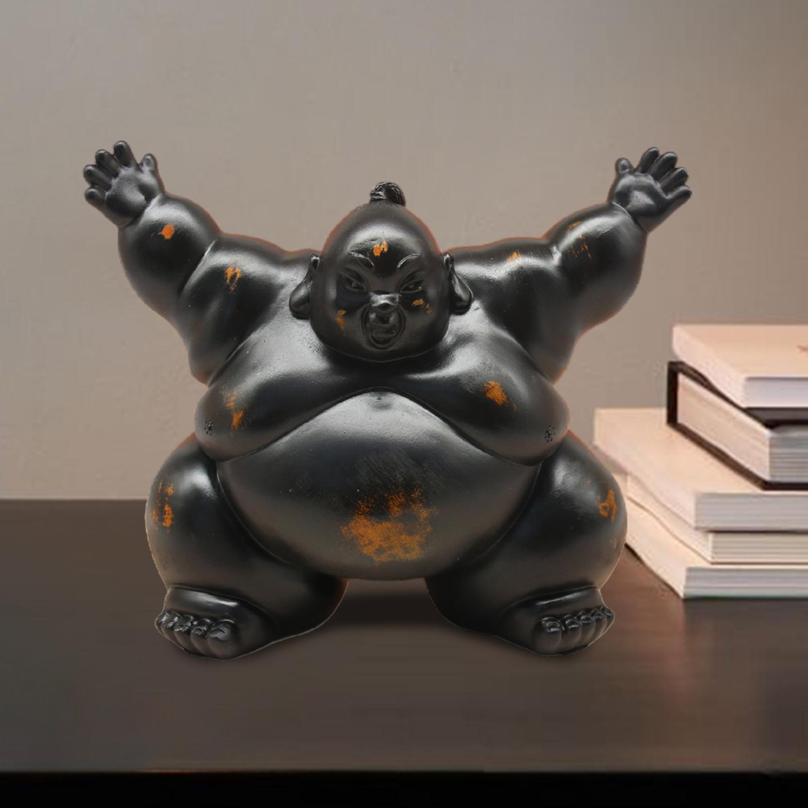 Statue de Sumo en résine, cade - Home Office Bookshelves avis et prix