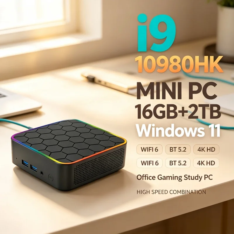 Mini PC puissant, Intel I9-109 - Home Office Windows 11 avis et prix