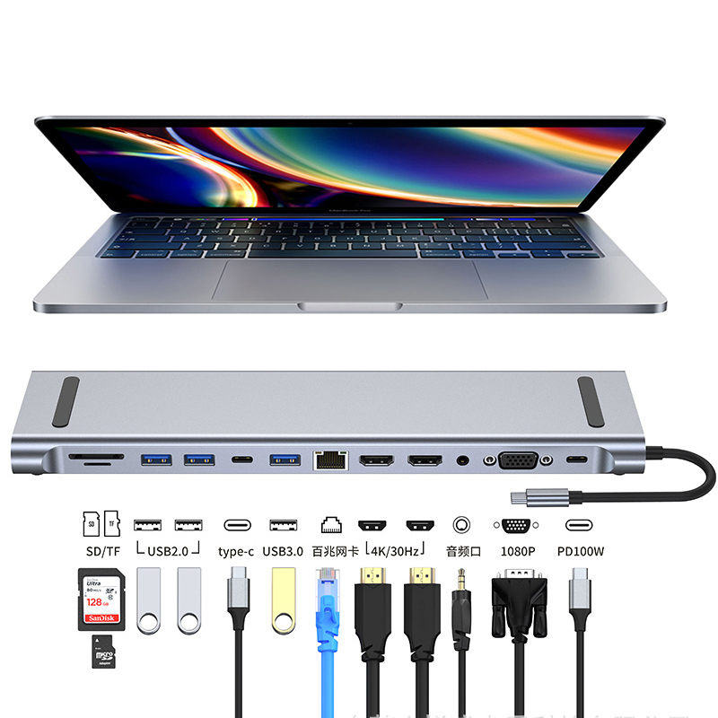 Airies 11/12-en-1 de Type C av - Home Office For Mac avis et prix