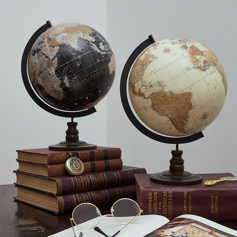 Globe débareuropéen vintage, g - Home Office Building avis et prix