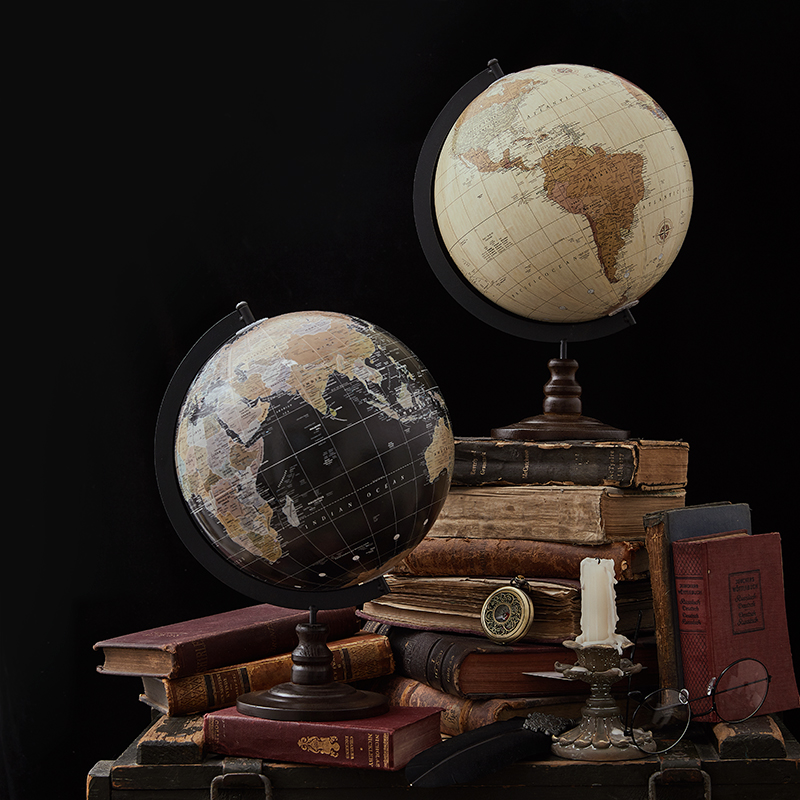 Globe débareuropéen vintage, g - Home Office Building avis et prix