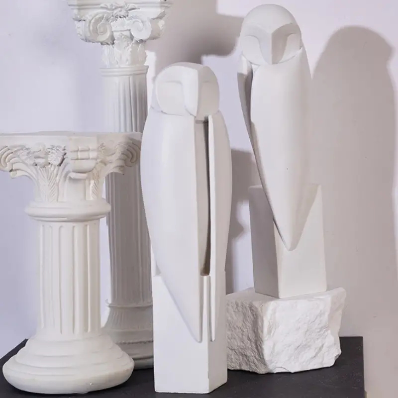 Statue de hibou minimaliste, S - Home Office Bookshelves avis et prix