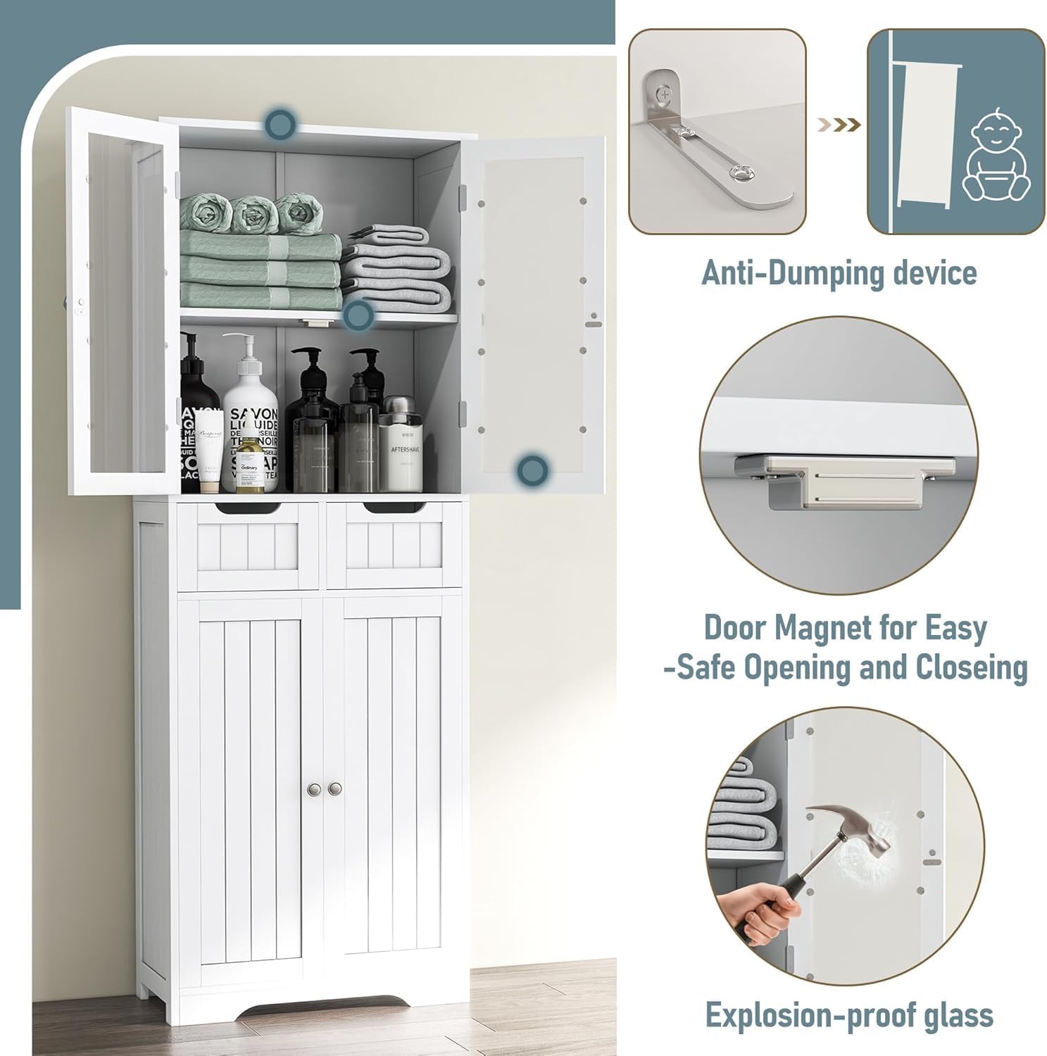 Armoire de rangement haute pou - Office Drawer Organizer avis et prix